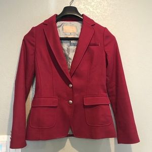 Banana republic wool blend hacking jacket blazer